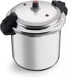 Panela pressão 20l polida fechamento externo 16807 nacional