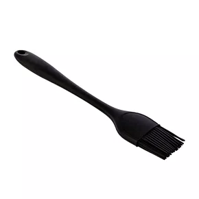 Pincel de silicone 25 x 4 x 1,1cm preto - cm48 13898 inga