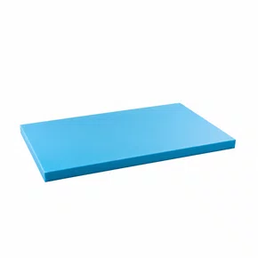 Placa corte polietileno 50x30x1,5cm - azul
