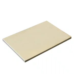 Placa corte polietileno 50x30x1,5cm - bege