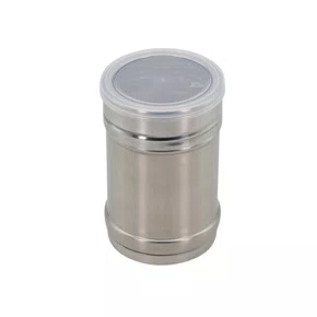 Polvilhador com tela fina inox condimentos 350ml 60001