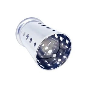 Porta talher inox 10x17,5cm c/base