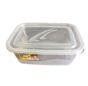 Pote ret. 1,9lt transparente com tampa 474 arca plast