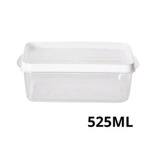 Pote tampa hermética retangular 525 ml 13,5 x 9 x 6 cm 1761 13,5 cm paramount