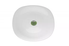 Prato raso quadrado opaline temperado 26 cm 7562