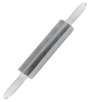 Rolo para massa diam 5 x 37,5 aço c/plástico 34003 jolly