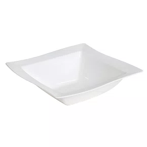 Saladeira moove quadrada 2l branca em polipropileno linha tropical