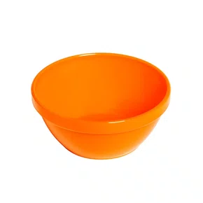Sopeira cheff redonda 250ml laranja em polipropileno