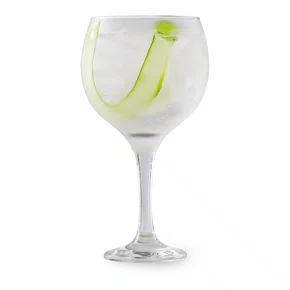 Taça de vidro transparente SM royal degustação 615 ml