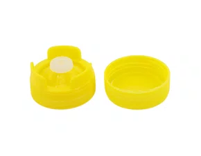 Tampa amarela para bisnaga invertida 1 par - gp680