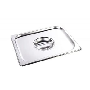 Tampa para cuba sem recorte inox 1/2 gn p/ buffet 50519