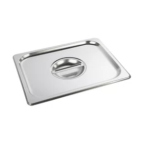 Tampa para cuba sem recorte inox 1/2 gn p/ buffet 50519