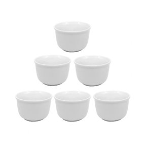 Tigela Cumbuca De Porcelana Açaí / Caldos 12 Pçs 350ML