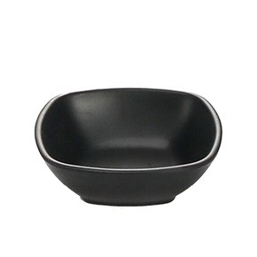 Tigela Jolly Preta Melamina 10x3cm 33059