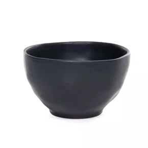 Tigela redonda 15 x 7 cm preto fosco - 600ml 6678 weck
