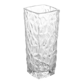 Vaso de vidro evora 6,3x6,3x15,3cm mek
