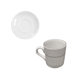 xícara café porcelana ouro fm2041i c/pires 50ml - mimo
