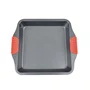 Assadeira antiaderente c/ pegador silicone 28x25,5x5cm