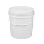 Balde com tampa 18l plastico p/alimentos