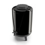 Botijão arezzo 10L com torneira preto eco