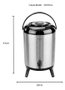 Botijão térmico aço inox 10l tp6521