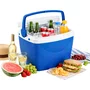 Caixa térmica premium 34l azul 3619