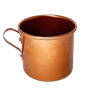 Caneca moscow mule de alumínio esmaltado 350ml