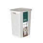 Cesto de roupa com tampa 40 lts branco línea