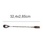 Colher bailarina inox 32,4x2,85cm 192951