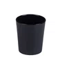 Copo fresc redondo 200ml preto em polipropileno
