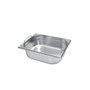 Cuba gastronômica gn 1/2 x 150mm com alça gp inox