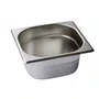 Cuba sem alça inox 1/6 gn 100 para buffet 50514 imperial