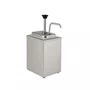 Dispenser de molho inox 3 litros 12x27,5x38 cm