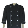 Dolma oxford preta friso branco 3/4 - g