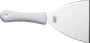 Espatula reta 10cm cabo branco gp341 - cxm 72