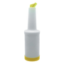 Garrafa coqueteleira bartender storen pour 1L amarelo