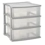 Gaveteiro com 3 gavetas 20 x 19 x 21 cm paramount