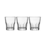 Jogo 3 copos baixos de vidro casual 300ml