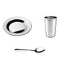 Kit escolar infantil aço inoxidável 304 satélite