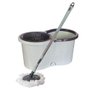 Mop giratório com esfregão lava e seca 2 compartimentos