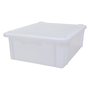 Organizador plástico s 650 c/tampa org 15l dekacron