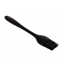 Pincel de silicone 25 x 4 x 1,1cm preto - cm48 13898 inga
