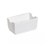 Porta sachê elegance branco em polipropileno