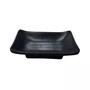 Porta shoyo 10 x 6,5 x 2,5 cm - 50ml preto fosco 6690 weck