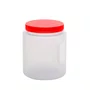 Pote mantimento tampa rosca 2 l vermelho 050vm maximaplastic