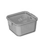 Pote slim multiuso 1.360 ml cinza 1776 paramount