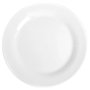 Prato raso na cor branco menu 5443 duralex