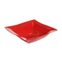 Saladeira moove quadrada 2l vermelha em polipropileno linha tropical