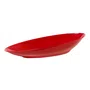 Saladeira oval 60cm vermelha em polipropileno linha tropical vem