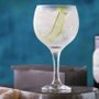 Taça de vidro transparente SM royal degustação 615 ml